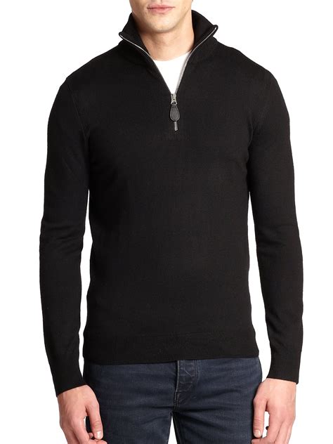 burberry london half zip sweater|Men’s Designer Hoodies & Sweatshirts .